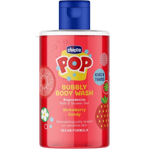 Pack de Higiene y Cuidado Infantil – Gel y Champú Chicco POP Fresa + Esponjas Suavinex + Cepillo Deslía + Letibalm
