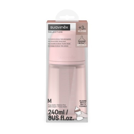 Biberón Suavinex Colour Essence 240 ml | Más Pañales