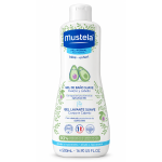 Gel de Baño Suave Mustela 500 ml para la higiene del cuerpo y el cabello del bebé.