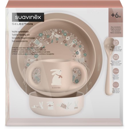 Vajilla Bebé Suavinex Wonderland +6 Meses | Más Pañales