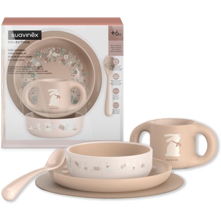 Vajilla Bebé Suavinex Wonderland +6 Meses | Más Pañales