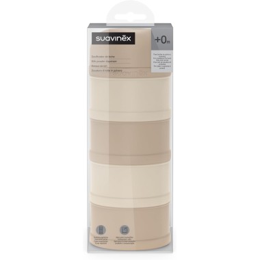 Dosificador Leche en Polvo y Cereales Beige | Mas Pañales