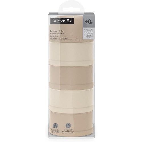 Dosificador Leche en Polvo y Cereales Beige | Mas Pañales