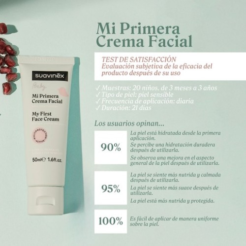Mi Primera Crema Facial Suavinex 50 ml | Más Pañales