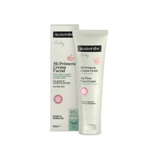 Mi Primera Crema Facial Suavinex 50 ml | Más Pañales