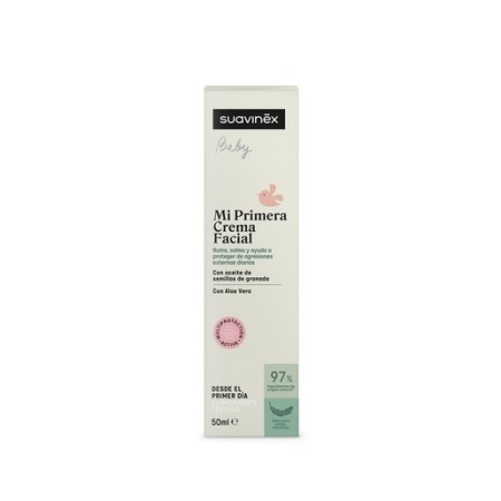 Mi Primera Crema Facial Suavinex 50 ml | Más Pañales