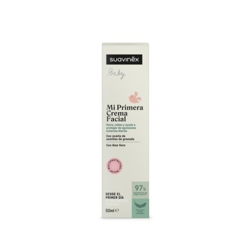 Mi Primera Crema Facial Suavinex 50 ml | Más Pañales