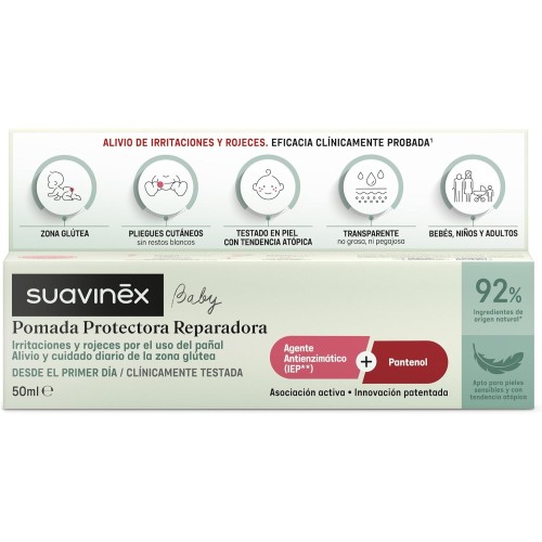 Pomada Protectora Reparadora Suavinex 100 ml | Más Pañales