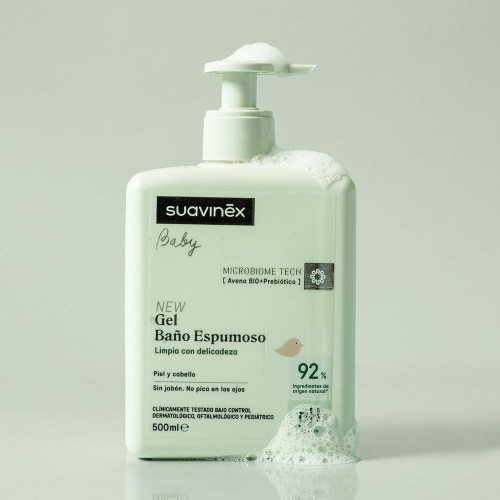 Gel Baño Espumoso Suavinex Baby | Más Pañales