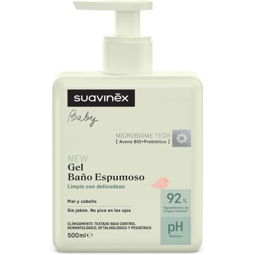 Gel Baño Espumoso Suavinex Baby | Más Pañales