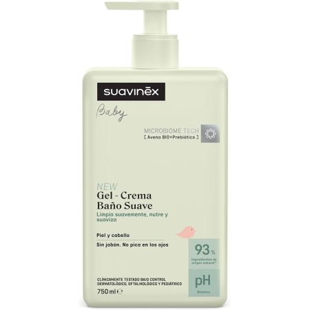 Gel-Crema de Baño Suave Suavinex Baby para Bebés