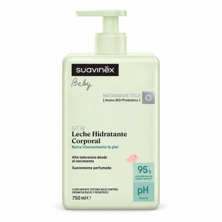Leche Hidratante Corporal Suavinex Baby para Bebés 750 ml
