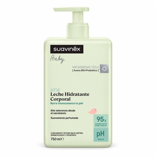 Leche Hidratante Corporal Suavinex Baby para Bebés 750 ml