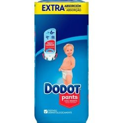 Pañales Dodot Extra Pants T6+ (46 Uds). Dodot