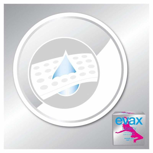 Compresa Evax Liberty Noche con alas (9 Uds.)