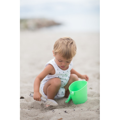Cubo de Silicona Amarillo.  Scrunch