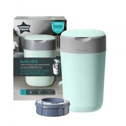 Contenedor Twist & Click Rosa.  Tommee Tippee