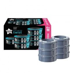 Recambio Twist & Click x6.  Tommee Tippee
