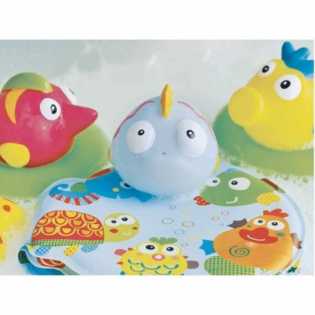 Libro+3 juguetes de baño.  Olmitos