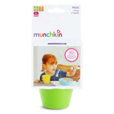 Pack Vasos Multicolor Modern (4 Ud.). Munchkin