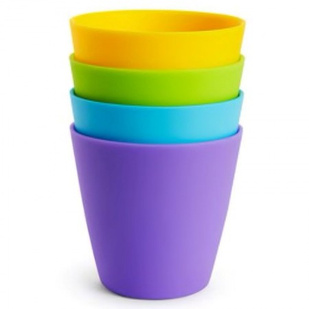 Pack Vasos Multicolor Modern (4 Ud.). Munchkin