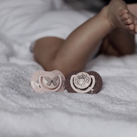 Chupetes Dinámicos “Botanic Rosa”. Lovi