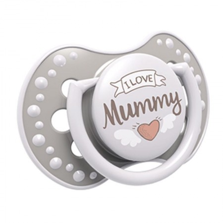 Chupetes Dinámicos “I Love” 0-3 meses. Lovi