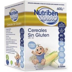 Papilla Cereales Sin Gluten Innova. Nutribén