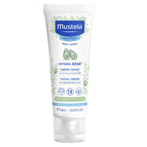 Crema Hidratante Cara Hydra Bebé. Mustela