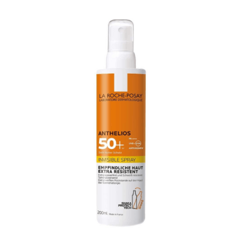 Anthelios Shaka SPF50+  200ml Spray Invisible.  La Roche-Posay