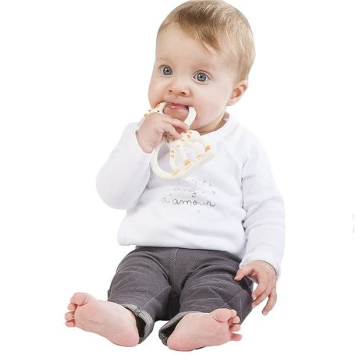 Anillo de Dentición SO`PURE, Versión Blanda.  Sophie La Girafe.