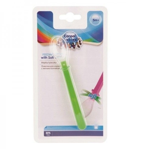 Cuchara punta blanda.  Canpol Babies