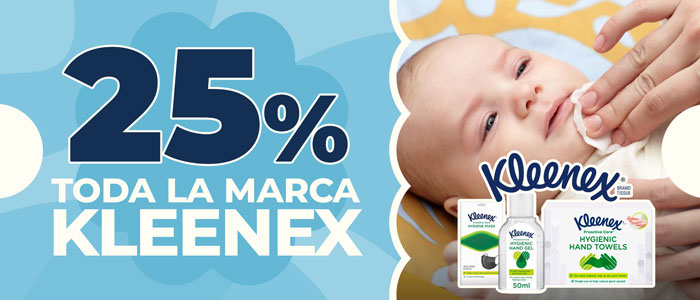 Descuentos Kleenex